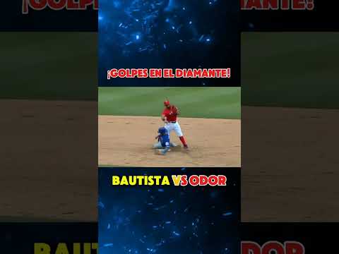 Parte 1| Golpese en el Diamante!Bautista Vs Odora①毒毒G#deporte #tiktoksportsOPt1 #mlb #ARdeportes👑