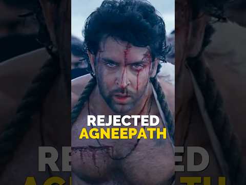 Hrithik Roshan REJECTED AGNEEPATH!🤯 #shorts #agneepath #hrithikroshan