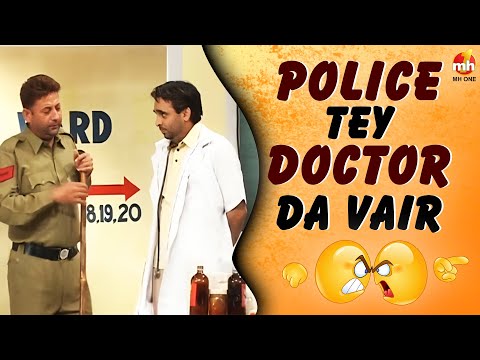 Bhagwant Mann | Binnu Dhillon | Police Tey Doctor Da Vair | Best Comedy Scenes | Funny Video