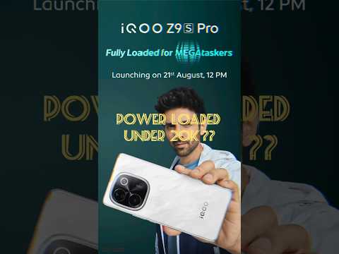 Power Loaded Phone Under 20K ? iQOO Z9 S Pro #gaming #android #5g