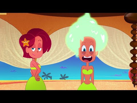 ZIG e SHARKO 🌴 Alterações no cabelo ✨ Zig e Sharko Brasil | Desenho Animado em português