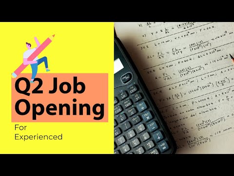 Q2 Job Opening | Experienced Jobs | Bangalore | Job Updates| Application| Opening Details| Freshers|