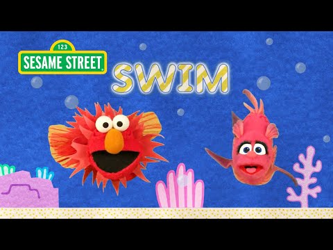 Sesame Street: Find Letters with Elmo Fish and Abby Fish | Underwater Adventure Game