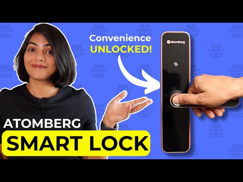 ⭐️ Is this Smart Lock Really Worth It? Atomberg Smart Lock - Review & Demo