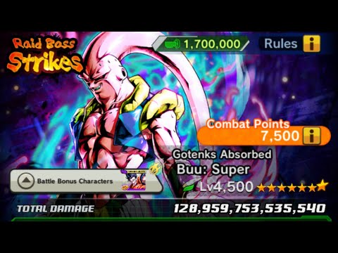 [DRAGON BALL LEGENDS] NON-STOP ANNIVERSARY RAID VS GOTENKS ABSORBED BUU: SUPER (FULL GAMEPLAY)