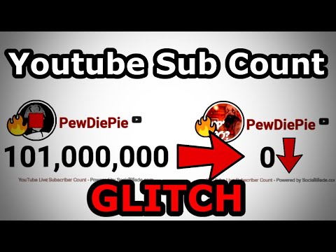 YouTube Sub Count GLITCH