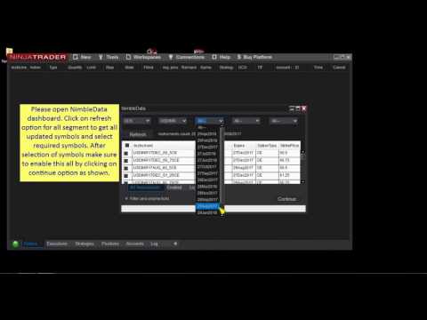 Installation & Configuration of NinjaTrader 8 (NimbleNT)