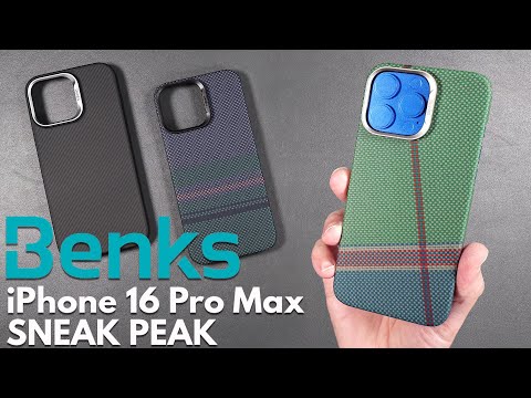 iPhone 16 Pro Max SNEAK PEEK - BENKS Kevlar Cases