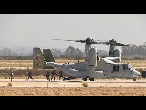 MAGTF Stunning Demonstration at Marine Corps Miramar 2024 Airshow