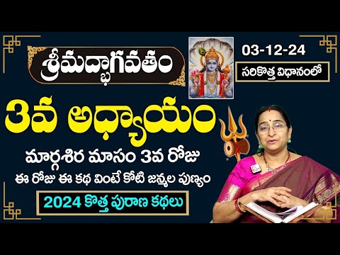 భాగవత కథసుధా 3వ రోజు కథ | Bhagavatha katha sudha 3 | Bhagavatha katha sudha by ramaa raavi | SumanTV