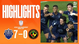 HIGHLIGHTS : Buriram United 7-0 Kaya FC–Iloilo | SHOPEE CUP 2024/25 (GROUP B) MATCHDAY 2