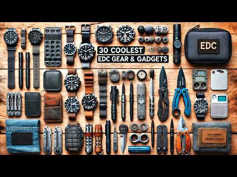 30 Coolest EDC Gear & Gadgets That Are Worth Buying