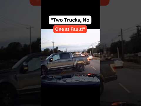 "Two trucks, no one at fault... 🚚💥 Be proof ready with Woodman Dashcam to capture every moment!"