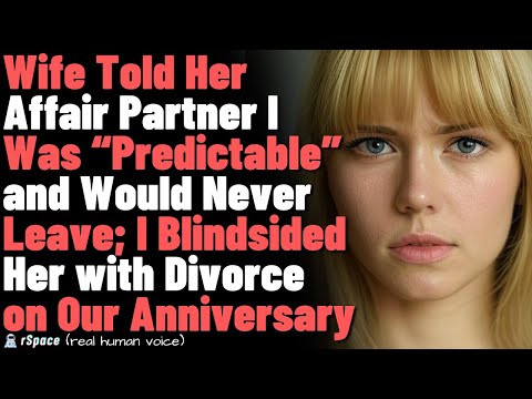 Wife Told Her Affair Partner I Was “Predictable” and Would Never Leave; Divorced on Our Anniversary