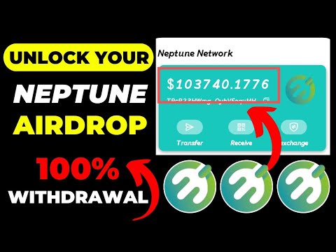 Neptune Airdrop Withdrawal || How To Unlock your Neptune Airdrop #neptuneairdrop #neptune