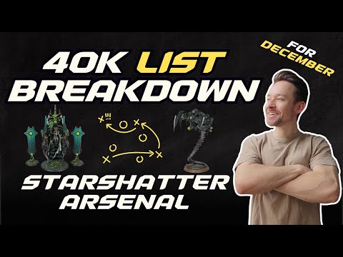 Starshatter Arsenal: Don't Struggle Creating a Winning Necron Army List