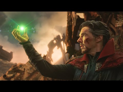 Strange Gives Thanos Time Stone Scene | Avengers: Infinity War, 2018 [4K]