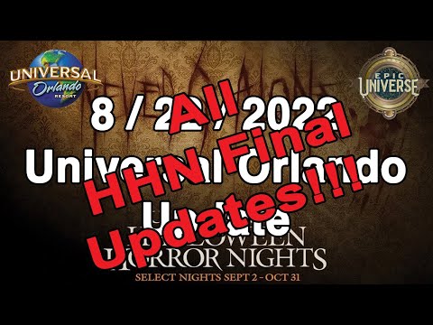 UOR Update 8/22/2022 - HHN 31