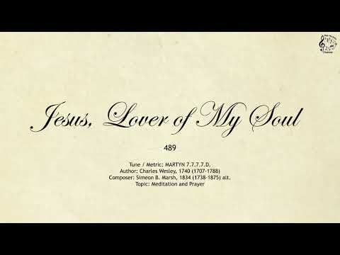 489 Jesus, Lover of My Soul || SDA Hymnal || The Hymns Channel