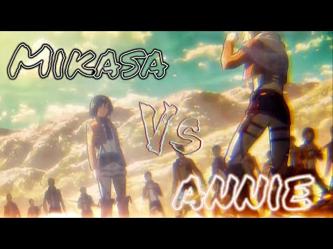 mikasa and annie edit | season 4 included✨