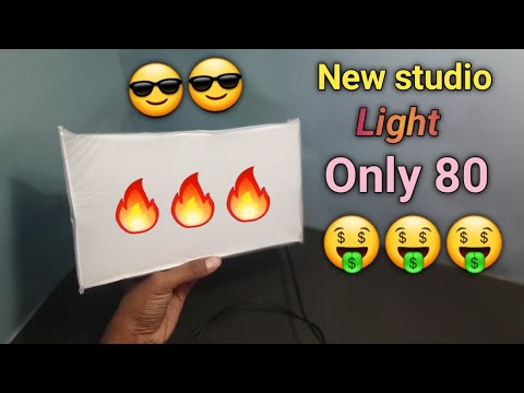 इतनी ज्यादा भी brightness हो सकती है क्या 😱😱😱😱 || New idea || How to make a studio light