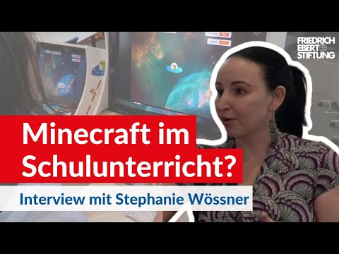 Minecraft im Schulunterricht? Gaming für selbstbestimmtes Lernen | Interview mit Stephanie Wössner