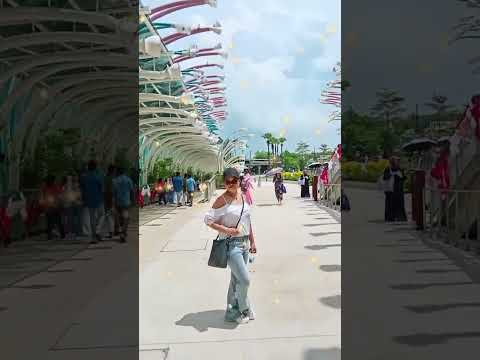 Sentosa holidays #shortsvideo #singaporelife