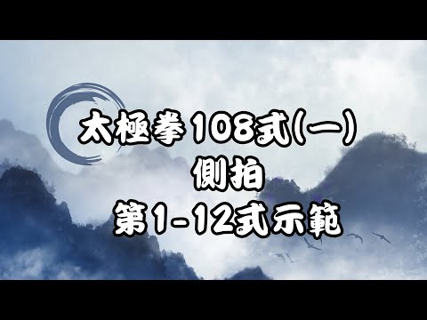 太極拳108式 (一) 側拍 第1-12式示範