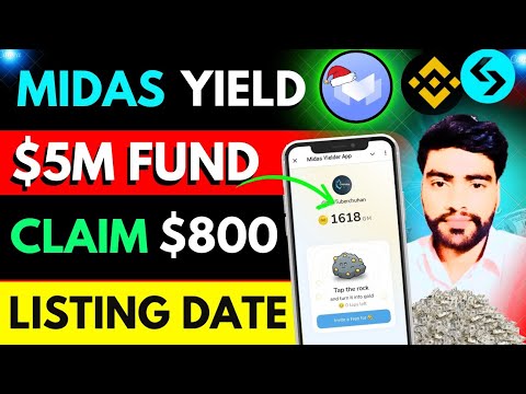 midas yielder airdrop | midas airdrop claim | midas yielder withdrawal | midas yielder listing date