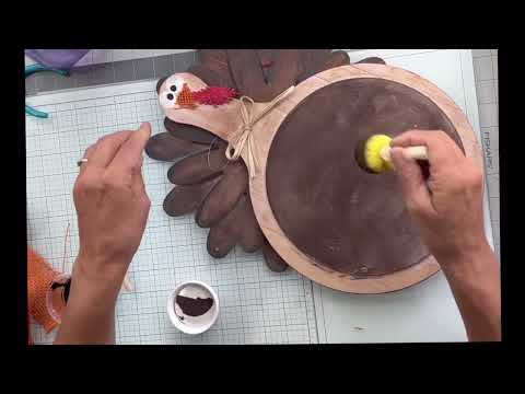 DIY Thanksgiving Turkey Decor