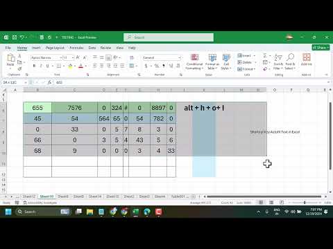 how to make excel cells expand to fit text automatically