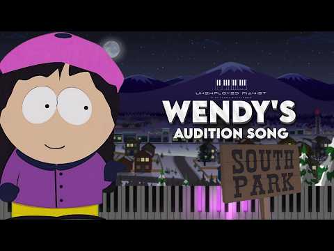 Wendy’s Audition Song from South Park (Piano tutorial and Karaoke)