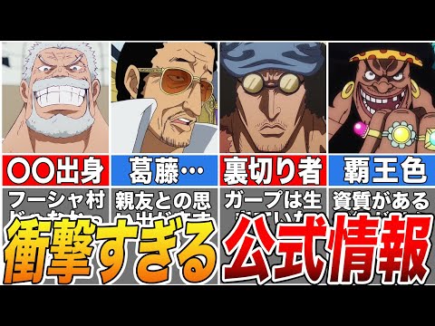 【ONE PIECE】公式の情報がヤバすぎる！ネタバレ満載の”海賊島”ビブルカード徹底解説【ゆっくり解説】