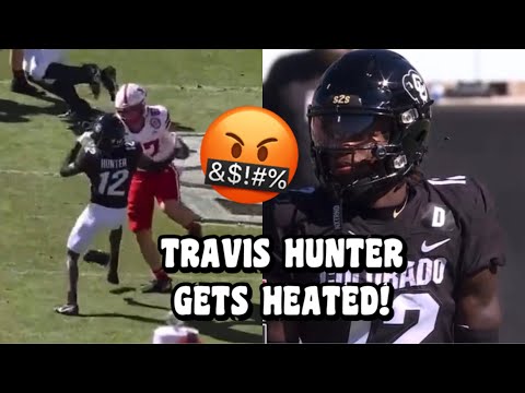 Travis Hunter GOT HEATED Vs Nebraska 🤬👀 Colorado Vs Nebraska Highlights