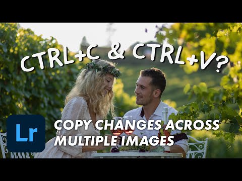 How to Copy Paste Adjustments to Multiple Images in Adobe Lightroom