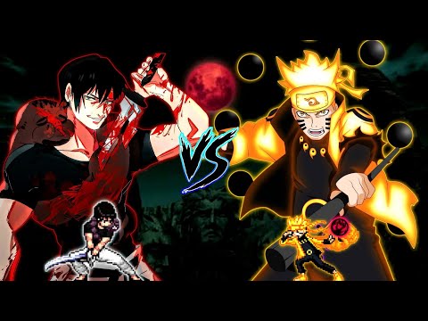 Toji Fushiguro V4 (Inseph) (New) VS Naruto V3 (all form) in Jump Force Mugen