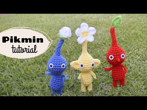 Pikmin Amigurumi Tutorial - Crochet Step by Step