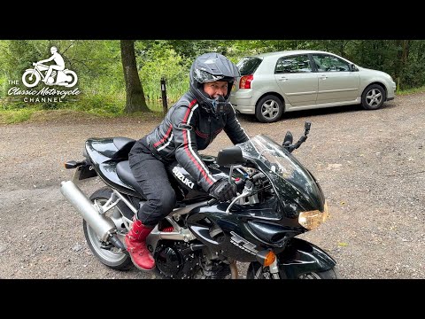 Lana's unexpected first ride on the Suzuki TL1000S 'Widow Maker'