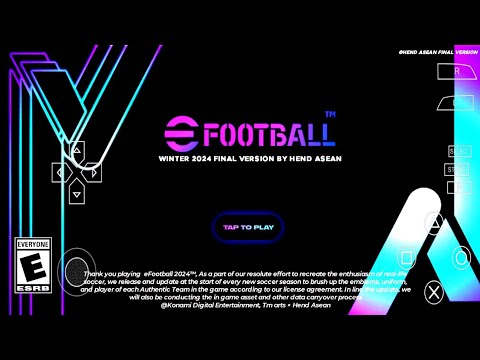 EFOOTBALL PES 2024 PPSSPP ORIGINAL PS5 On Android& ISO BEST Graphics Offline