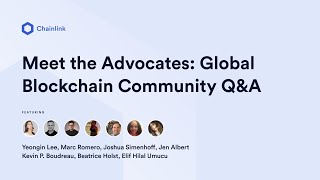 Meet the Advocates: Global Blockchain Community Q&A