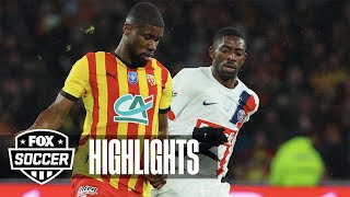 Lens vs. PSG | French Cup Highlights | Round of 64