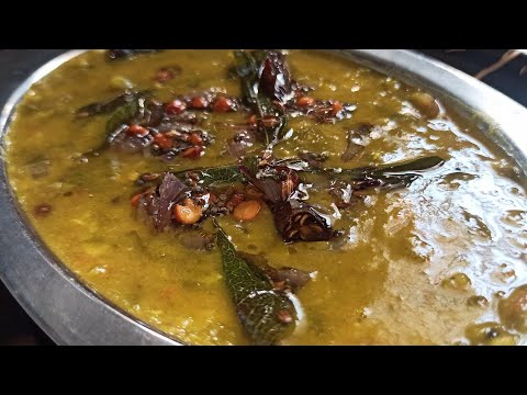 MIX LEAFY VEG DAL RECIPE||MIXED SOPPU DAL RECIPE