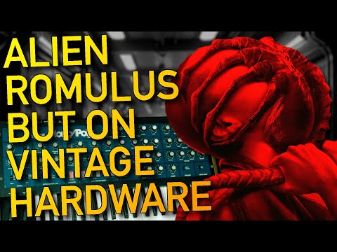 Let's Make Alien Romulus Music Like It's 1981 (Analog Synth and Tape Echo Livestream)