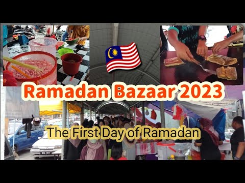 Ramadan Bazaar on the first day of Ramadan1⃣(Bandar Sri Permaisuri, Cheras)/🇲🇾ラマダンバザール🎪 Mar.23