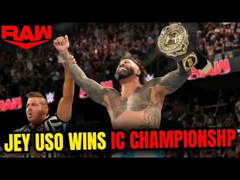 WWE RAW Review | Jey Uso Wins The WWE Intercontinental Championship!