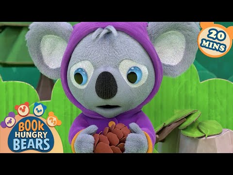 Scout and Lamby-cone | Learning Cartoons for Children | Book Hungry Bears | 9 Story Kids