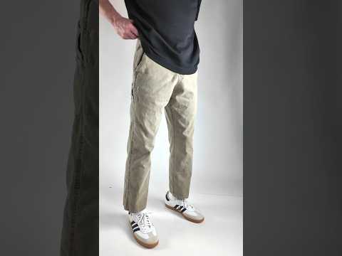 Best Men's Pants: Abercrombie Loose Workwear Try-On & Review