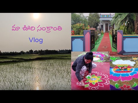 మా ఊరి లో  సంక్రాంతి పండుగ Trip || Sankranti Vlog || #UrbanVillage