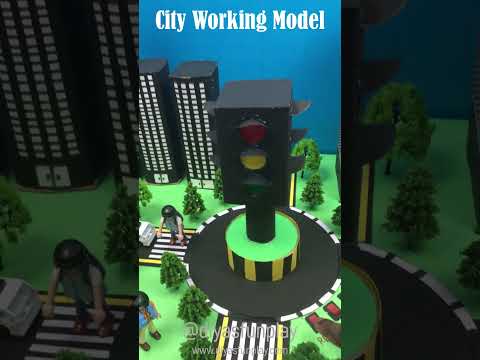 city working model shorts - #shorts - #shortsvideo - #diyasfunplay