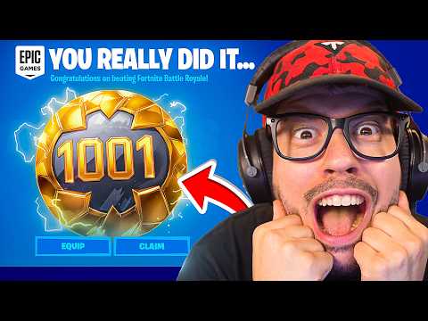 I Just BROKE Fortnite's HARDEST Record...